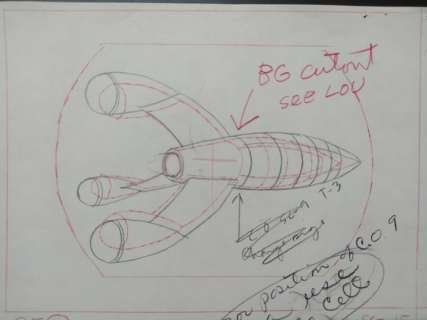 Tintin - 5x Original drawing - Fusée - On a marché sur la lune - (1960’s) | Catawiki