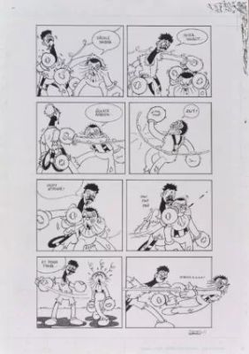 Baptiste Delengaigne | Trop tard | La Galerie de la Bande Dessinée