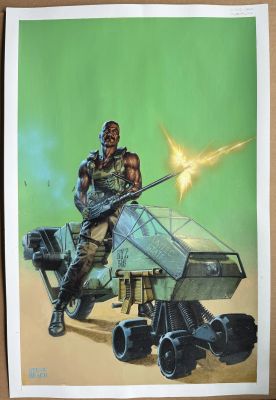Steve Beach | G. I. Joe #324 Cover | Geoff M Art Sales