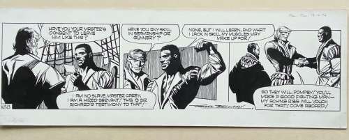 GARTH (1976) - ORIGINAL SIGNED FRANK BELLAMY ARTWORK from Daily Mirror - FRANK BELLAMY (Artist) - | Excalibur Auctions