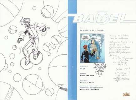 Babel T1 - Le chemin des étoiles + 2 Dédicaces - C - First edition - (2005) | Catawiki