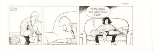 Jerry Scott and Jim Borgman Zits Daily Comic Strip Original Art dated 9-4-14 (King Features Syndicate, 2014). | Heritage