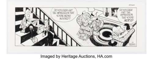 Jerry Scott and Jim Borgman Zits Daily Comic Strip Original Art dated 3-4-04 (King Features Syndicate, 2004). | Heritage