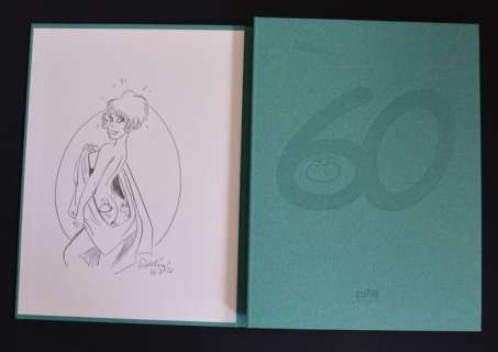 Gaston - Portfolio Khani - 60 ans + Dédicace Walthéry - First edition - (2018) | Catawiki