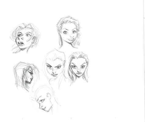 Dave Bullock Hand-Drawn Comic Illustration for Covers n Book DC M32 | eBay US (Buy It Now)