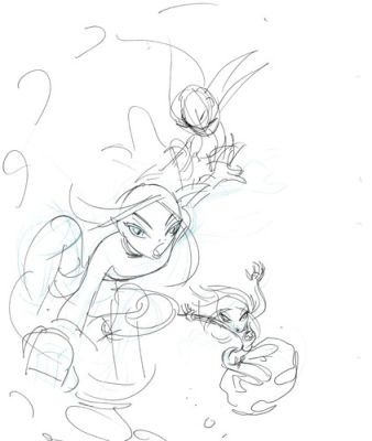 Dave Bullock Hand-Drawn Comic Illustration for Covers n Book DC M14 | eBay US (Buy It Now)