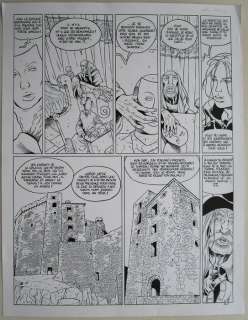 Stalner, Jean-Marc - Originele pagina - De meestersteenhouwer - (2002) | Catawiki