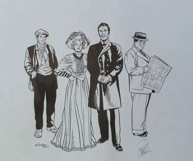 Vallès, Francis - Couverture originale - Les maitres de l’orge intégrale T1 - (2000) | Catawiki