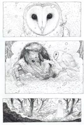 Ian Bertram | Little Bird | La Galerie de la Bande Dessinée