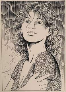 Servais, Jean-Claude - Originele illustratie - Bosliefje / Tendre Violette | Catawiki