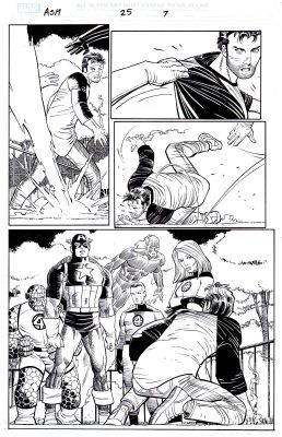 John Romita Jr. | Amazing Spider-Man #25 p.7 | Tavole Originali