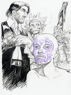 François Boucq - Bouncer T11, Projet de couverture