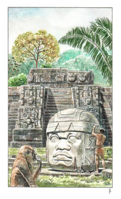 Federico Penco | Uaxactun | Tavole Originali
