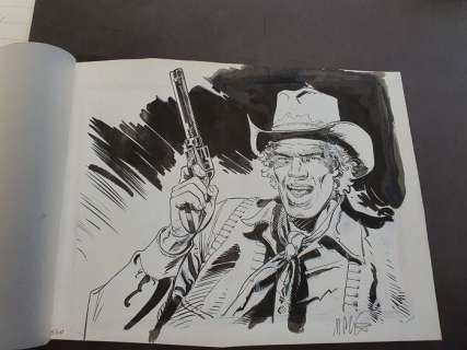 Rouge, Michel - Dessin original - Comanche - Dust - (1990) | Catawiki