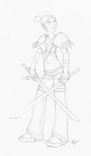 John Simon Loche - éude de personnage - Alika