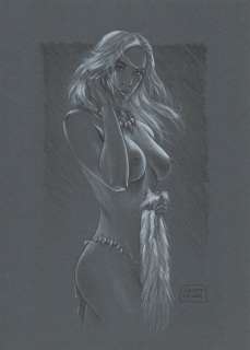 Pin Up - G. De Luca - illustrazione originale - Loose page | Catawiki