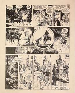 Franz - Original page - Poupée d’ivoire 5 - Le Roi des singes - (1995) | Catawiki