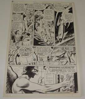 87: JOE KUBERT. HAWKMAN COMIC PAGE. | Weiss Auctions