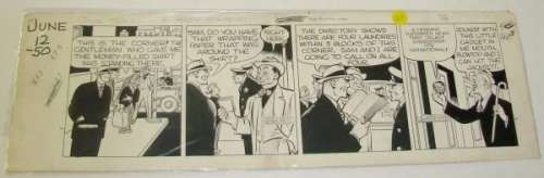 309: CHESTER GOULD COMIC ART | Weiss Auctions