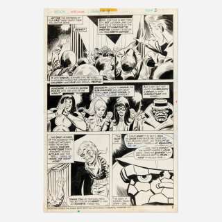 Herb Trimpe and Joe Giella, Marvel Two-in-One #9 Story Page 2 Original Art (Marvel Comics, 1975) | Landry Pop Auctions