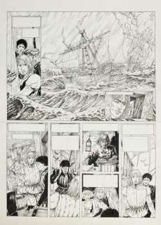 Cayman Thierry | Jhen Planche 6 de l’album Le grand duc d’occident Encre... | Vermot et Associés