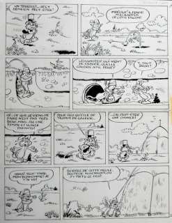 Macherot, Raymond - Planche originale - Sibylline T5 - Sibylline s’envole - (1975) | Catawiki