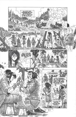 James Stokoe | Orphan and the Five Beasts: Bath of Blood Issue #3, Page 04 | Marley Zarcone / James Stokoe