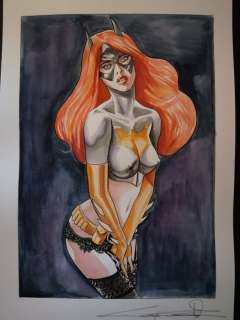 Batgirl - G. Candita - original artwork - Loose page | Catawiki