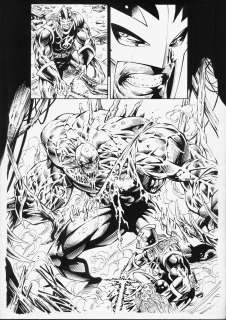 CARLOS MOTA ULTRAFORCE #10 PG 16 BLACK KNIGHT SPLASH