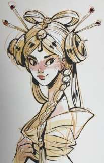 Barbucci, Alessandro - Dessin original couleur - EkhÃ¶ monde miroir | Catawiki