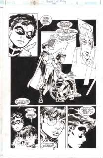 Rick Leonardi | Birds of Prey #40 Page 9 (Inked) | Rick Leonardi