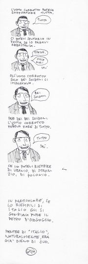 Gipi | La settimana di Gipi n.15 | Tavole Originali
