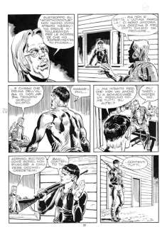 Mister No n. 42 - 2x Tavola Originale "i giorni del terrore" Diso - Loose page - First edition - (1978) | Catawiki