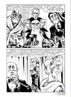 Paolo Piffarerio | Alan Ford n. 116 - 2x Tavola Originale "Ai bei tempi che furono" P.Piffarerio - Page volante - EO - (1979) | Catawiki