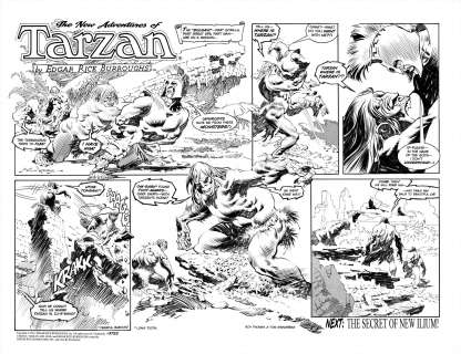 Tom Grindberg | Grindberg - The New Adventures Of Tarzan #3722 | Russ Cochran