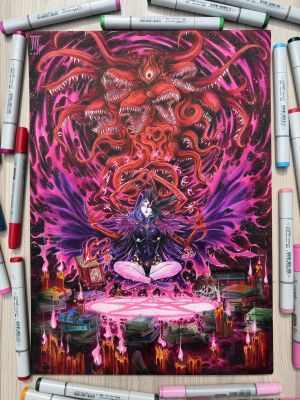 JAK - Absolute Raven – 11"x17" – by JAK