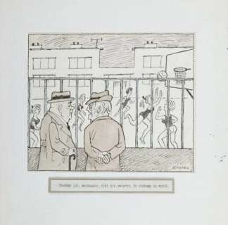 Zbigniew Lengren (1919 - 2003) "- Let’s go, counselor, | Desa Unicum