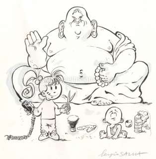 Sergio Salma - Couverture originale - pliure gauche du dessin - Un monde sans pitié - Nathalie