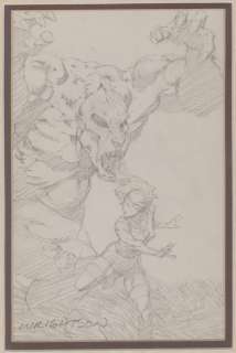 Bernie Wrightson | Wrightson - Original Drawing | Russ Cochran