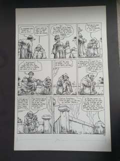 Lelong, Jean-Marc | Lelong, Jean-Marc - Planche originale - Carmen Cru | Catawiki