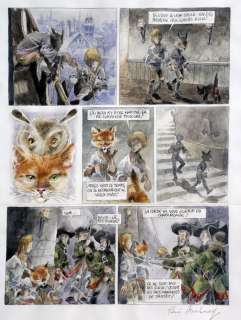 Hausman | Le Chat qui courait sur les toits, planche n°54 Ã… | Millon