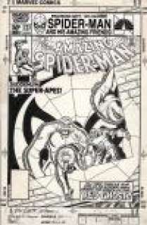 John Romita | THE AMAZING SPIDER-MAN #223 COVER ORIGINAL ART-RED GHOST | Pedigree Comics