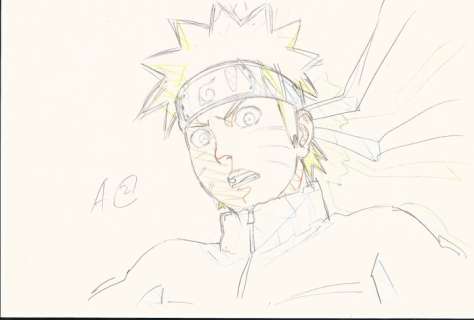 Hayato Date | Naruto - Naruto - Original drawing - Page volante - Exemplaire unique - (2002/2007) | Catawiki