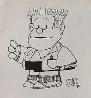 Quino - Quino - Original drawing - Manolito - (1999)