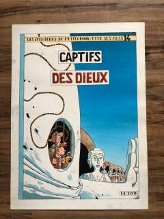 Marchand, Bruno | Marchand, Bruno - Dessin original couleur - Hommage Ã  Franquin - Spirou & Fantasio T14 | Catawiki
