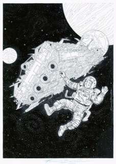 Bergese Francis | L’homme et l’espace Encre de chine signée en bas au... | Vermot et Associés