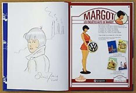 Olivier Marin - 150 Ex | Les enquêtes auto de Margot - T5 - Coccinelles et Scarabées" Tournée Belge 2018 - TT avec dédicace - Cartonné (2018) | Catawiki