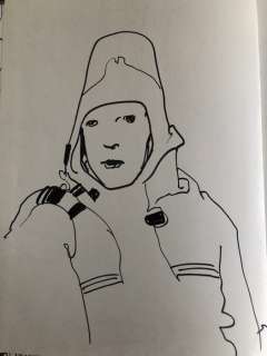 Moebius | Moebius - Originele opdrachttekening in De incal van het licht - (1982) | Catawiki