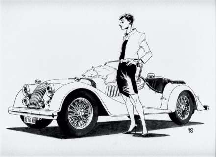 Lorenzo Bovo | Julia - L. Bovo - original artwork "Sleeping" - Page volante - Exemplaire unique (2021) | Catawiki