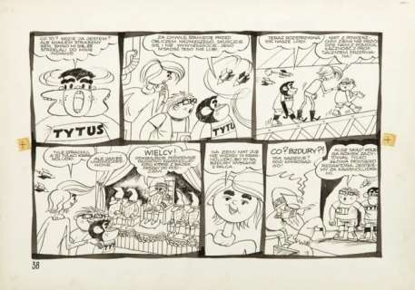 Henryk Jerzy Chmielewski (b. 1923), "Tytus, Romek and | Desa Unicum